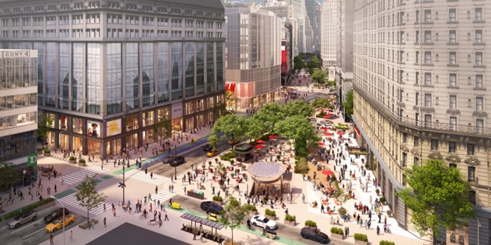 Autoridades NYC iniciarán trabajos para nuevos espacios públicos y mejorar seguridad vial