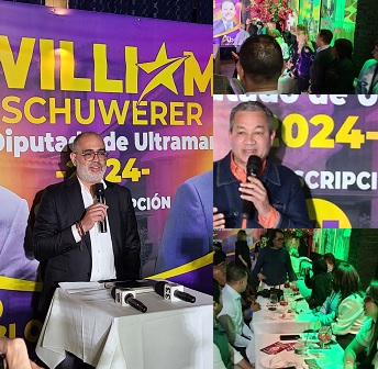 Dominicanos NY asisten lanzamiento precandidatura diputado de Willliam Schuwerer