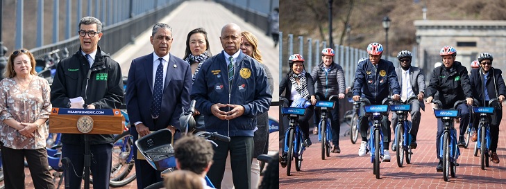 Nuevo sendero NYC favorecer ciclistas y peatones desde Van Cortlandt hasta Randall's Island