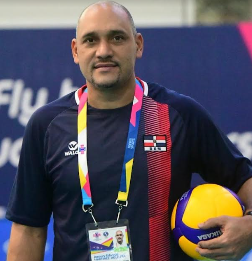 Amaury Martínez será reconocido con la dedicatoria del torneo de voleibol de playa del Festival Deportivo Hato Mayor/Vicentillo, en su versión 2023. (Fuente externa)