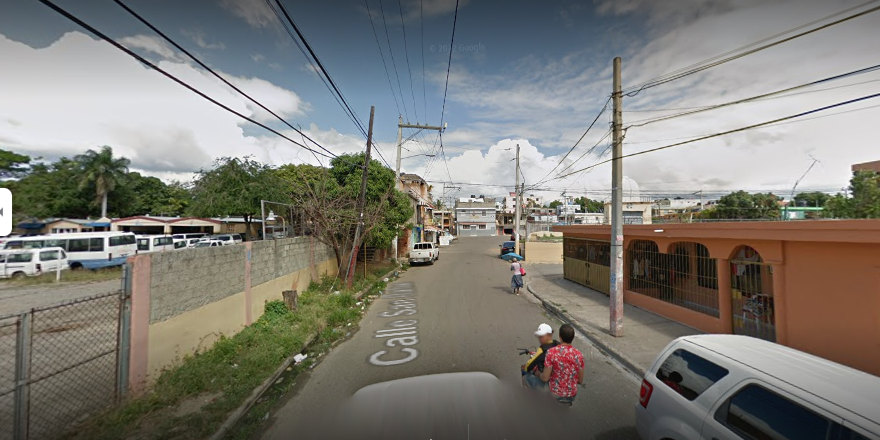 Calle donde queda la Onamet en SDE