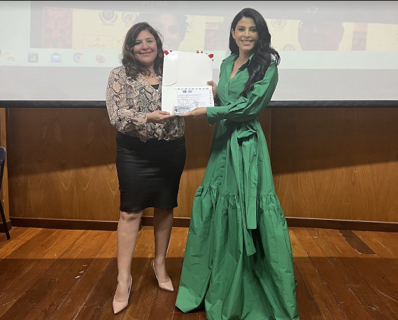 La Dra. Tania Medina, nombrada Embajadora de Buena Voluntad de la Organización Intergubernamental IIMSAM y ONU por empoderamiento femenino