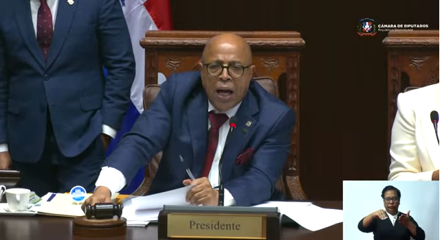 Alfredo Pacheco presidente de la Cámara de Diputados