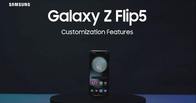¿Cómo personalizar las funciones del Galaxy Z Flip5?