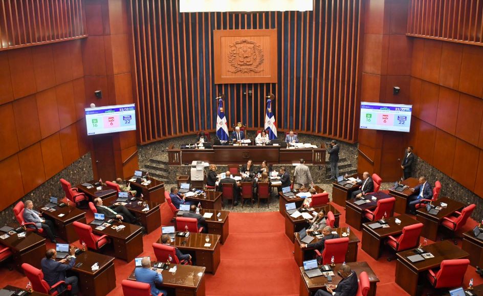 Pleno del Senado de la RD