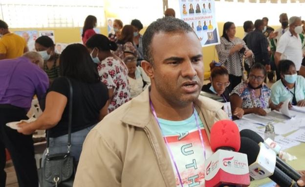 el Licenciado José Milciades Peña (Dauris), presidente de la seccional municipal de la ADP