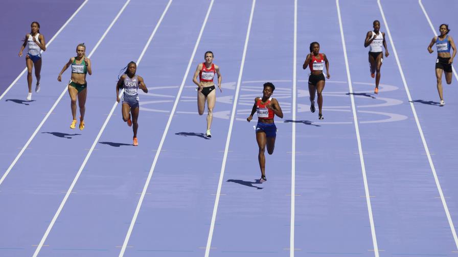 Archivo – Marileidy Paulino en acción durante una competencia internacional.