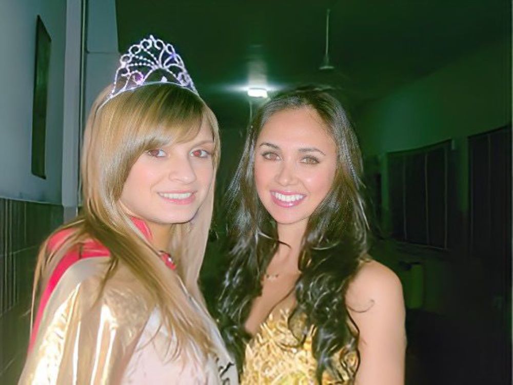 María Martínez en el Miss Argentina