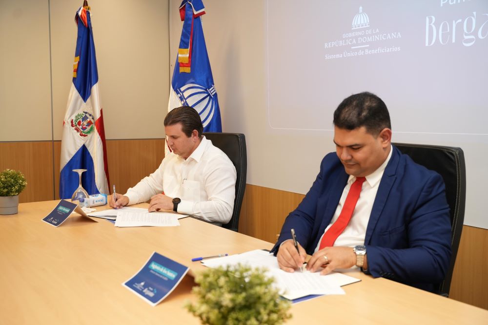Convenio entre el SIUBEN y Punta Bergantín facilitará identificación de potenciales beneficiarios