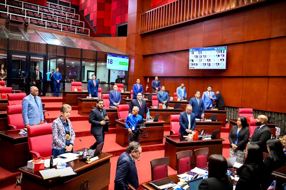 Hemiciclo del Senado de la RD
