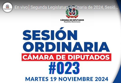 Sesión Cámara de Diputados