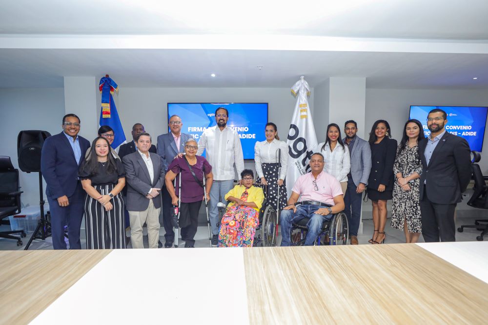 OGTIC, ADIDE y CONADIS se unen para impulsar la plataforma “RED para Todos” de inclusión digital para personas con discapacidad.