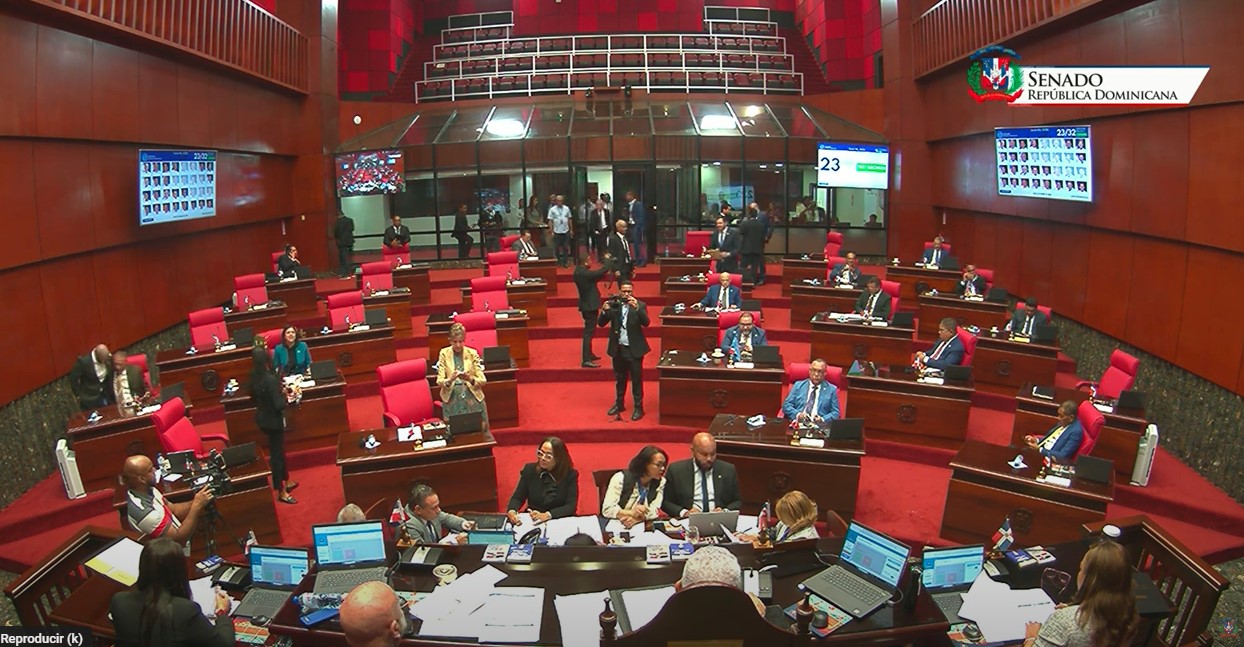 Hemiciclo del Senado de la RD