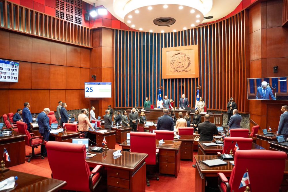 Hemiciclo del Senado de la RD