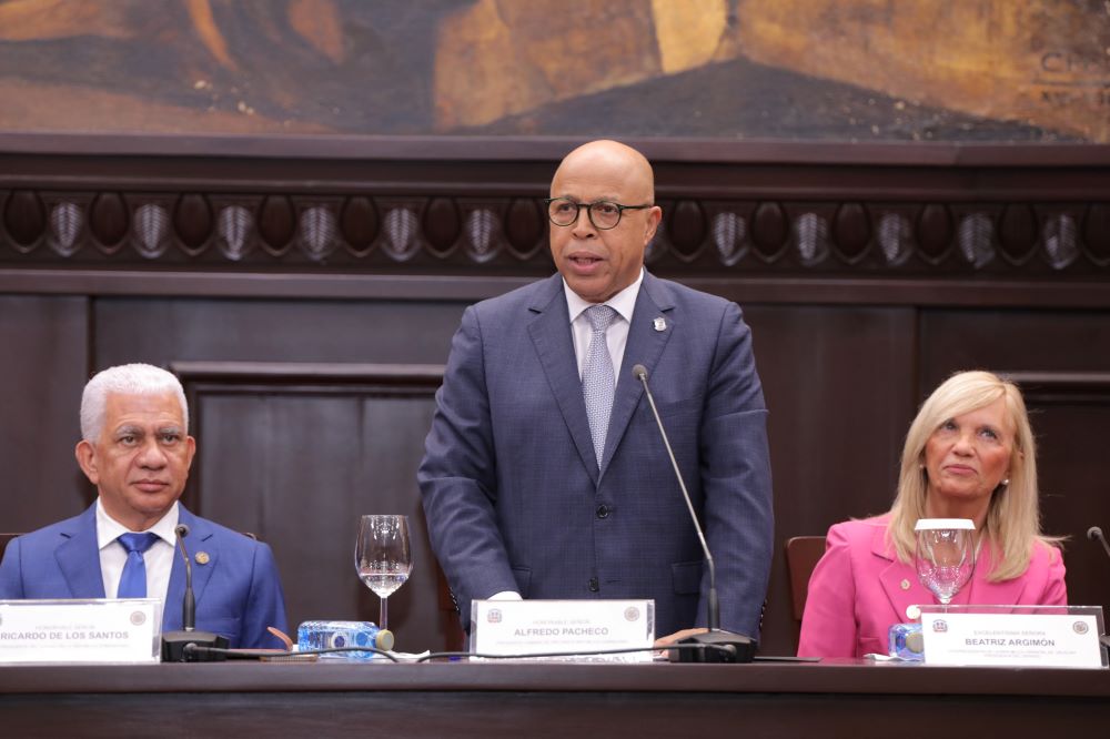 Alfredo Pacheco, presidente de la Cámara de Diputados