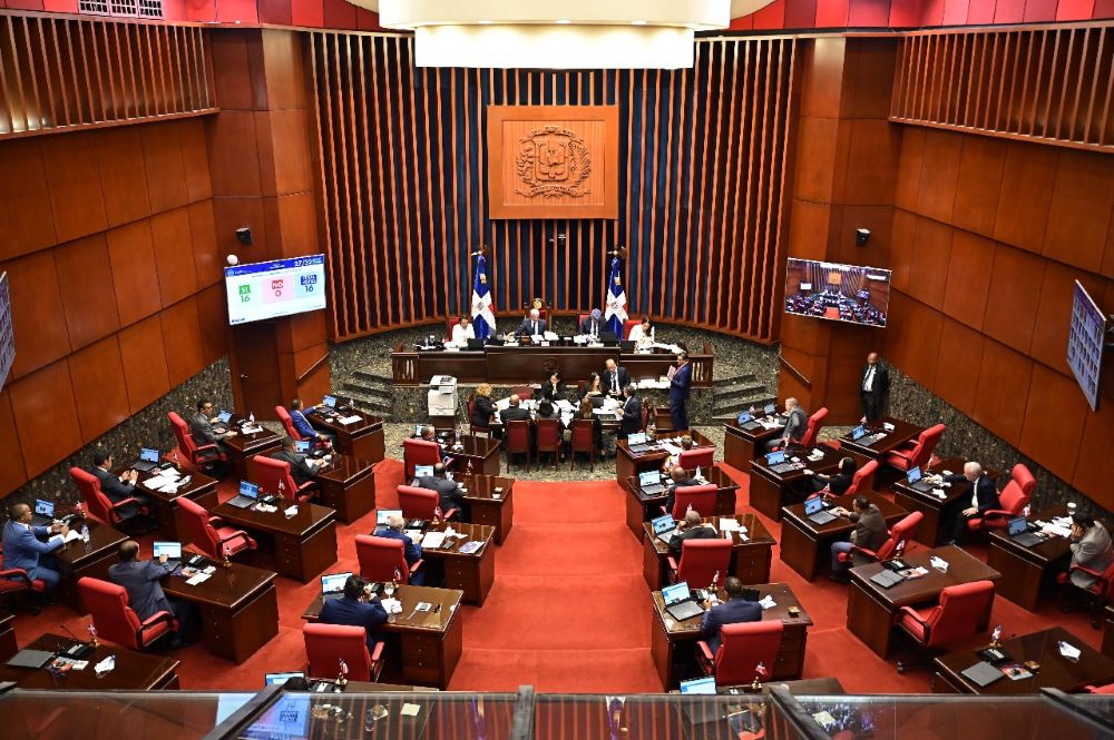 Hemiciclo del Senado de la RD