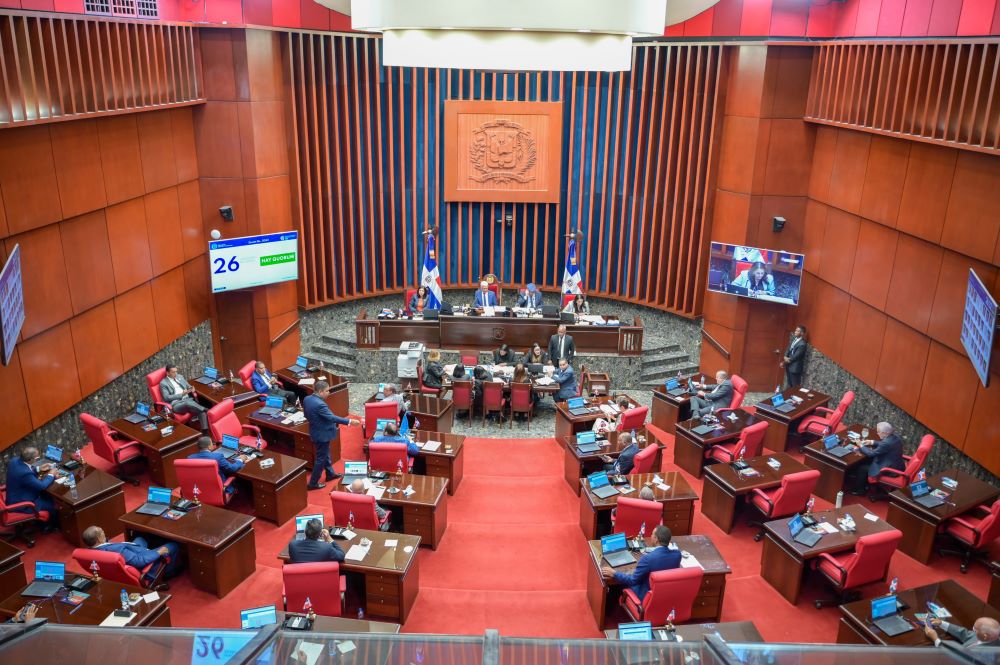 Hemiciclo del Senado de la RD