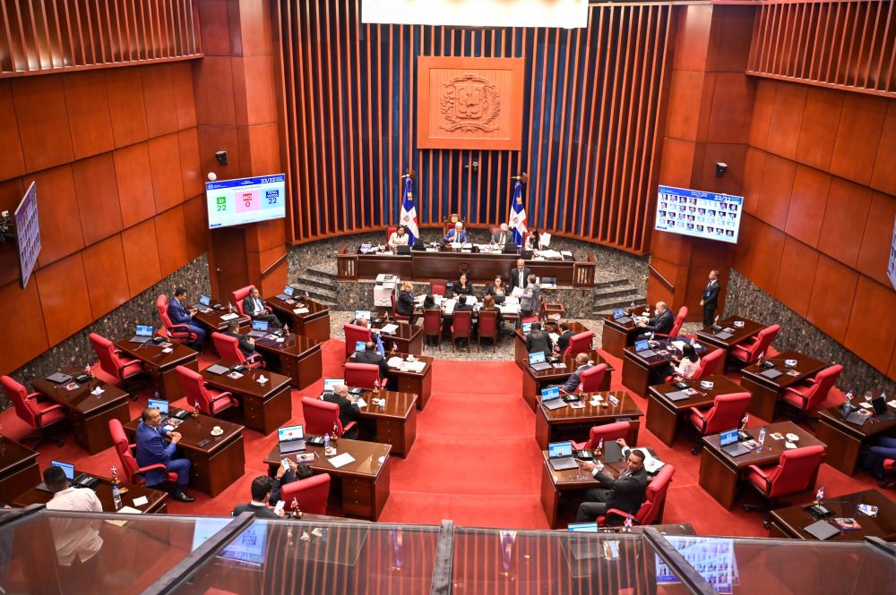 Hemiciclo del Senado de la RD