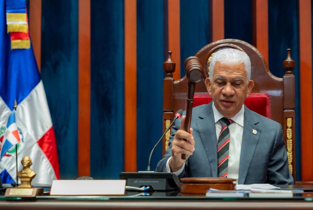 Ricardo de los Santos, presidente del Senado