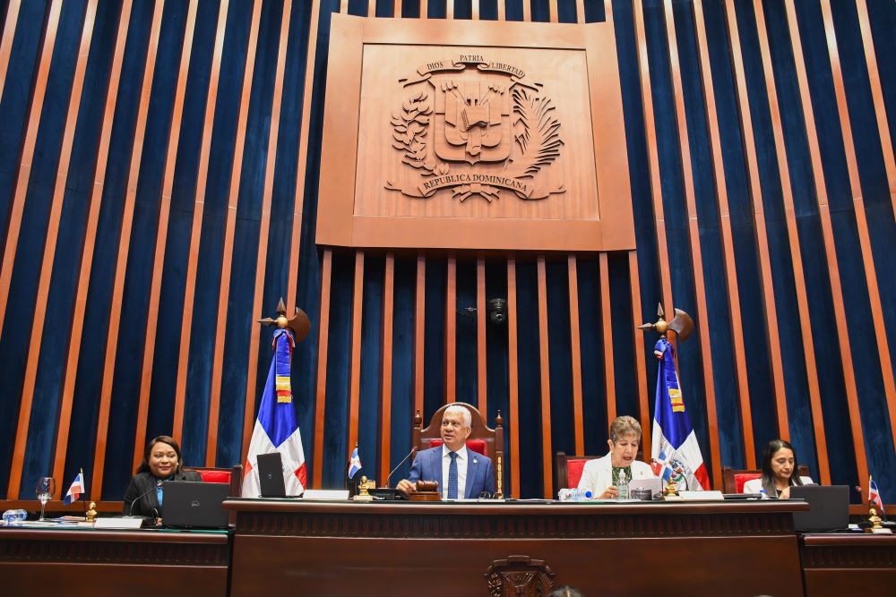 Hemiciclo del Senado de la RD
