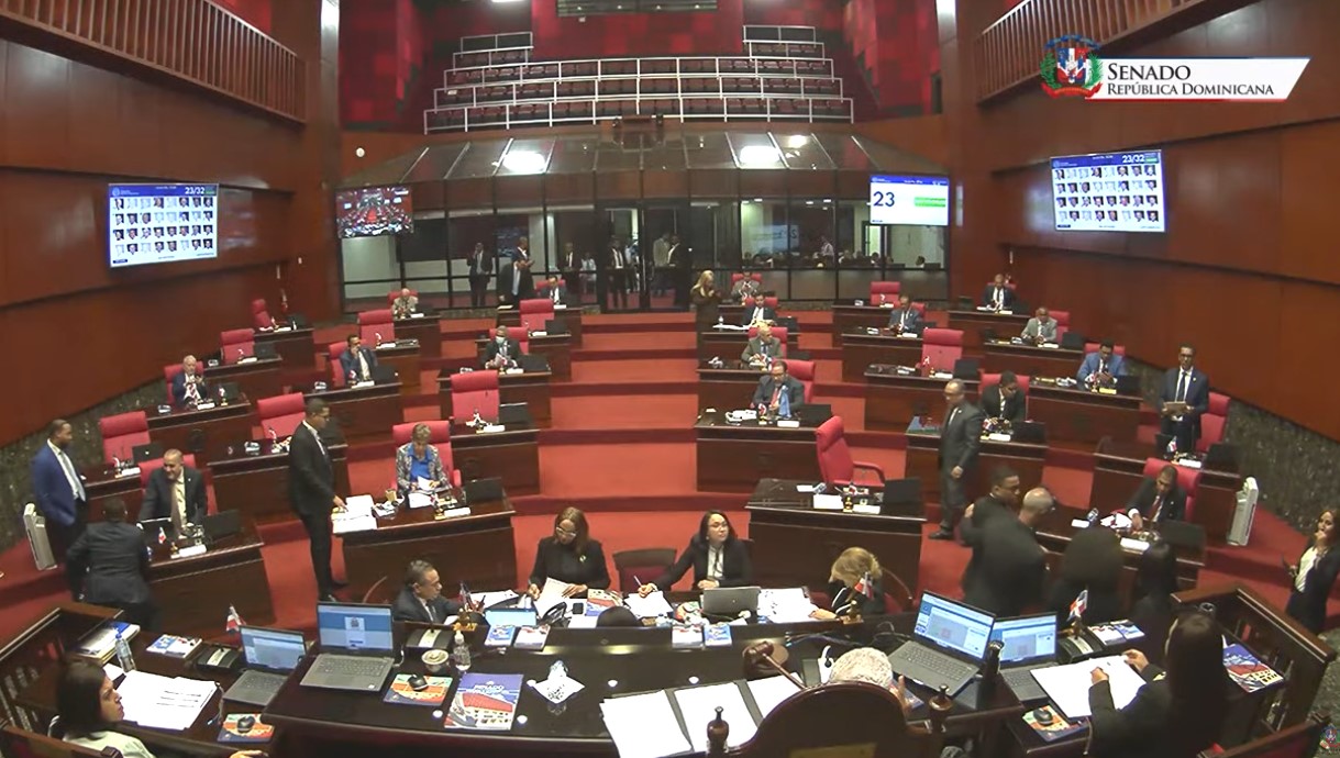 Hemiciclo del Senado de la RD