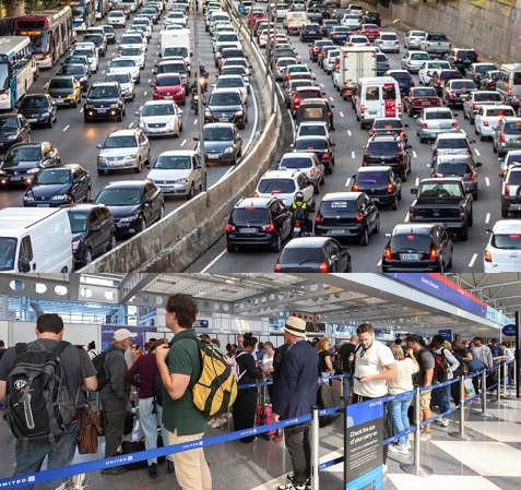 43 millones personas viajarán para celebrar «Día del Trabajo 2025 en EUA»