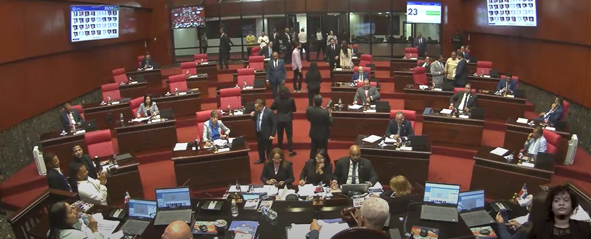 Hemiciclo del Senado de la RD