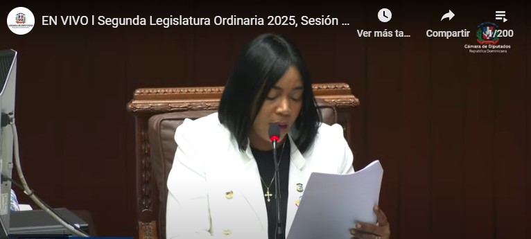 Vicepresidenta  Cámara de Diputados Dharuelly Leany D´Aza Caraballo