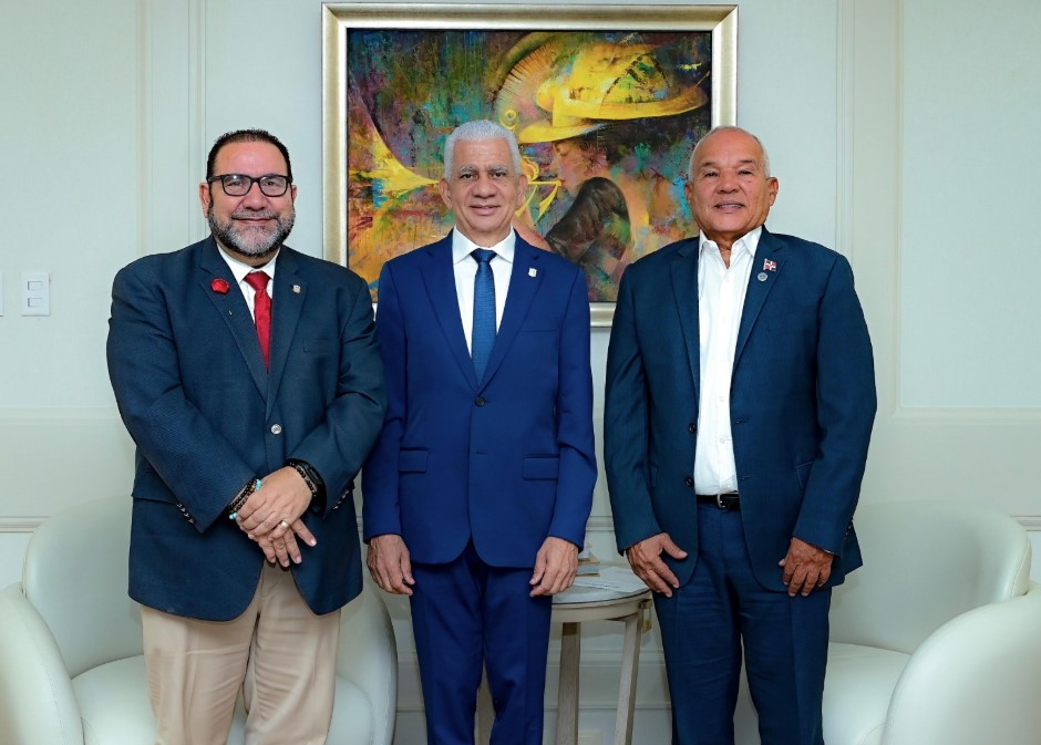 El presidente del Senado de la República, Ricardo de los Santos