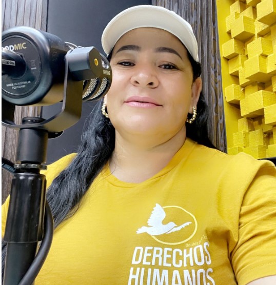 Rebeca Henríquez, defensora de los Derechos Humanos