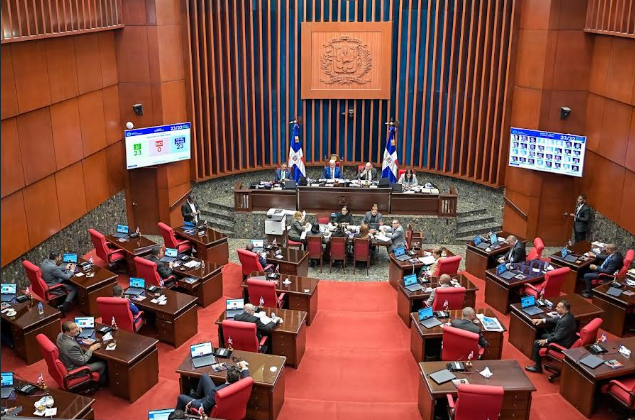 Hemiciclo del Senadode la RD