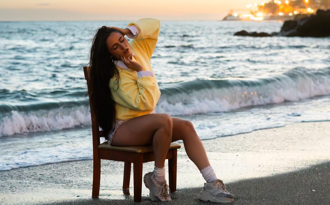 La cantante española Caluu C.