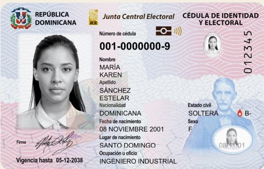 Nueva cédula