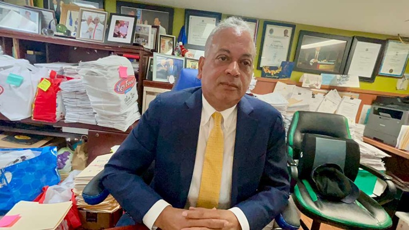 El empresario dominicano en esta ciudad, Rubén Luna