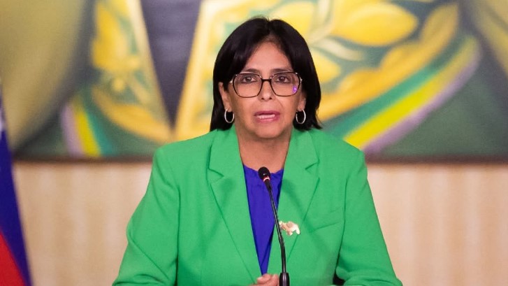 Presidenta encargada de Venezuela Delcy Rodríguez