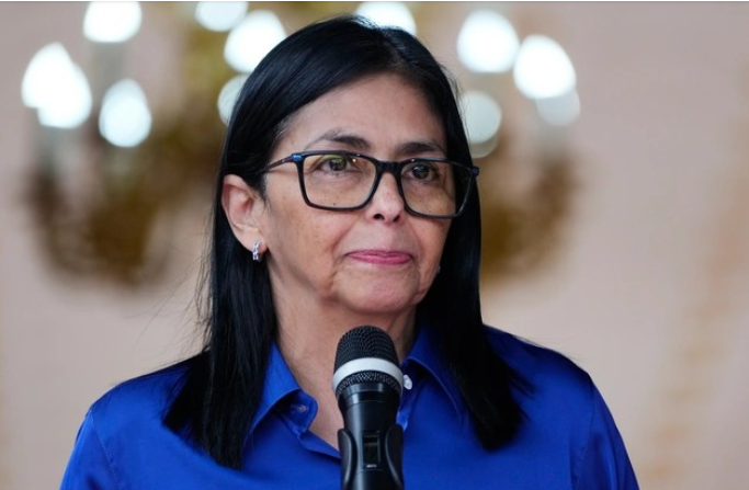 La presidenta encargada de Venezuela, Delcy Rodríguez