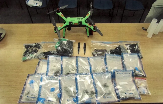 DOCCS incauta dron contenía contrabando y sobrevolaba cárcel en NY_ dominicanos guardan prisión allí
