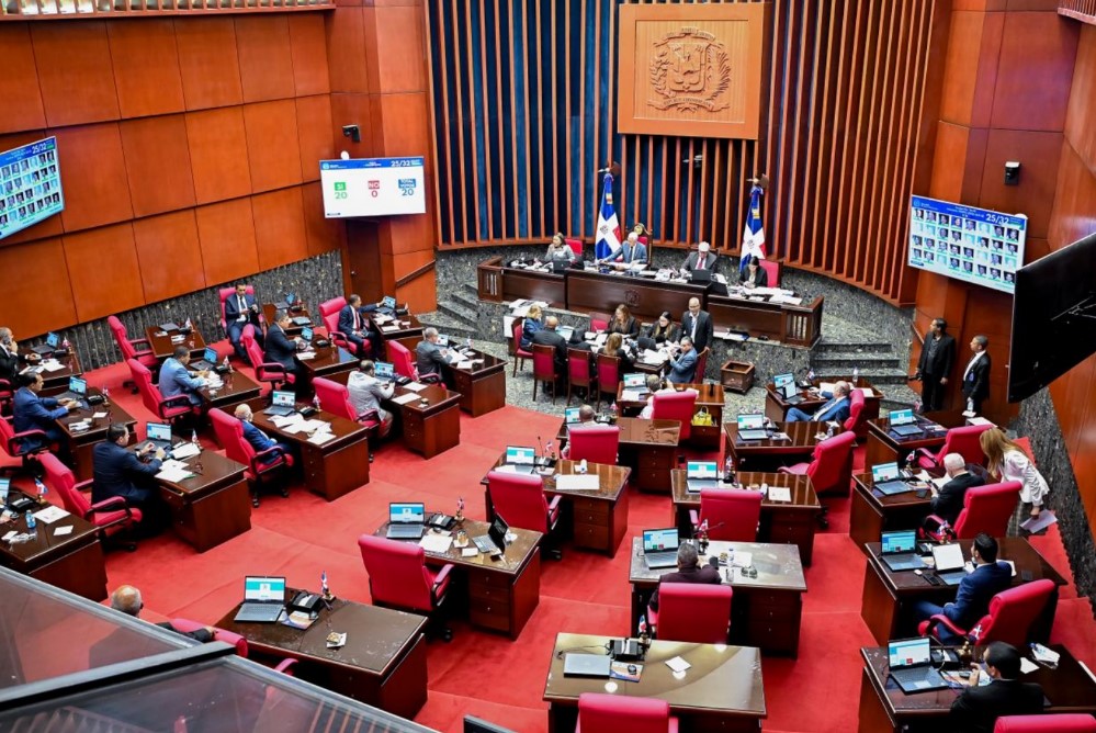 Hemiciclo del Senado de la RD