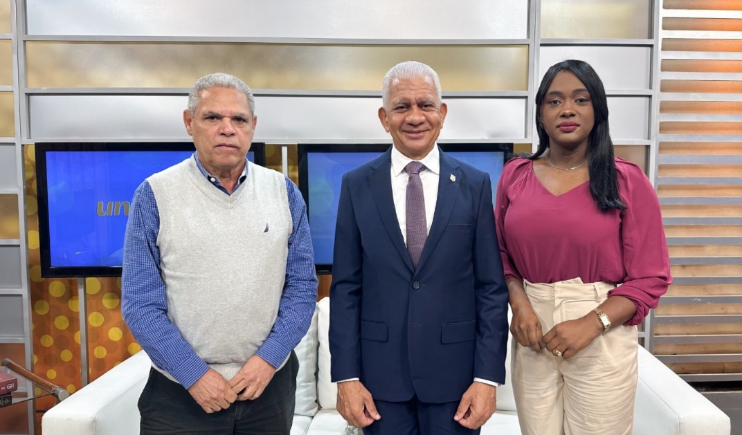 Ricardo de los Santos, presidente del Senado durante entrevista