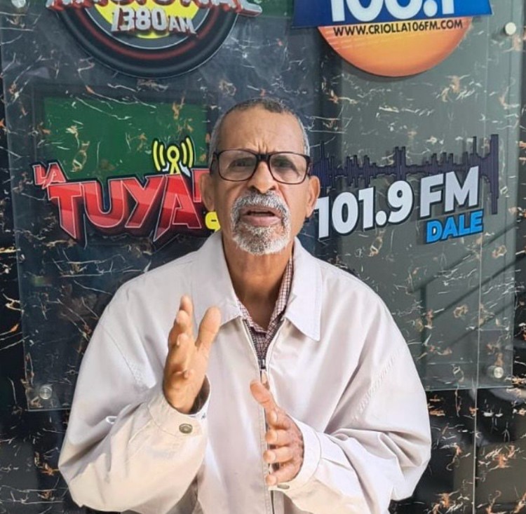 El presidente de la Asociación Dominicana de Comunicadores de la Agropecuaria y el Medio Ambiente (ADOCAMA), Miguel Nova