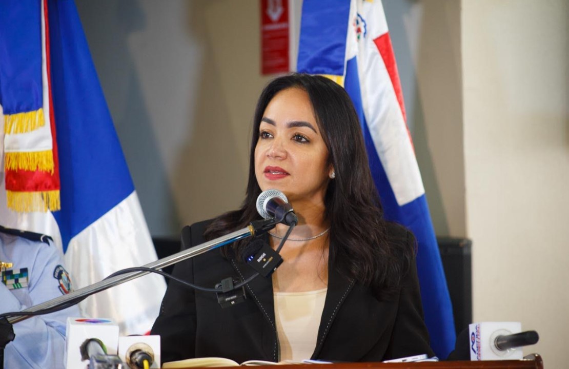 Ministra de Interior y Policía Faride Raful
