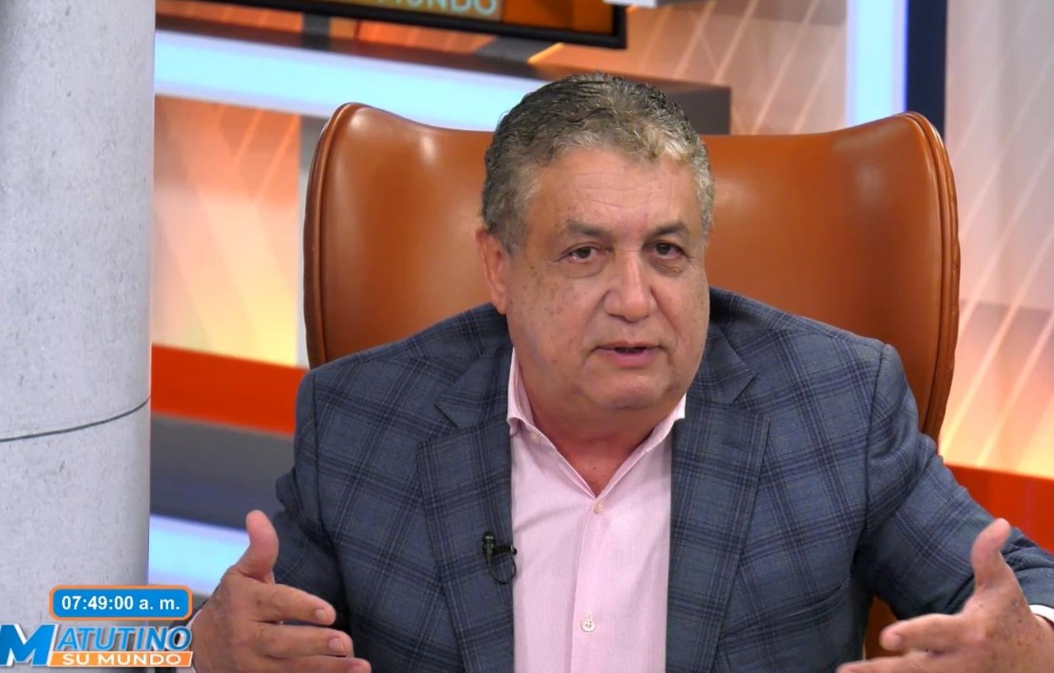 Diputado Gustavo Sánchez, vocero de la bancada del PLD