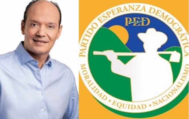 El presidente del Partido Esperanza Democrática (PED), Ramfis Domínguez Trujillo