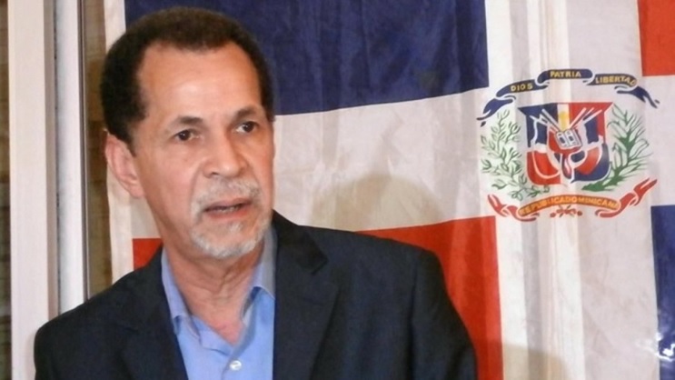 Dirigente comunitario Luis Mayobanex Rodríguez.
