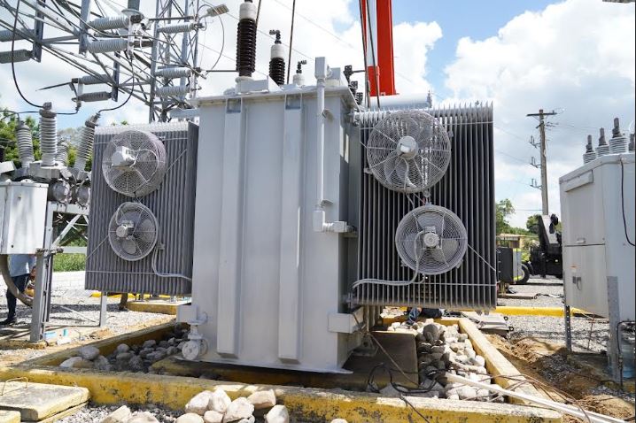 Edesur eleva suministro con puesta en operación de transformador en Subestación Eléctrica Yaguate, San Cristóbal