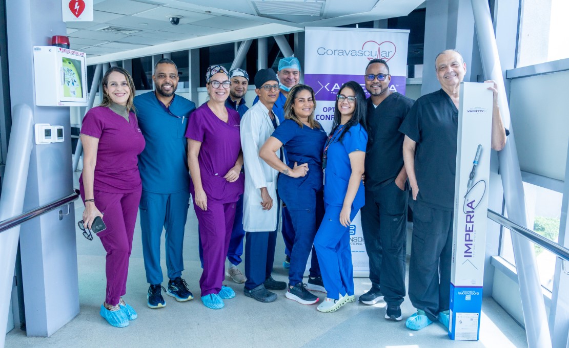 Realizan en CEDIMAT el primer implante de válvula percutánea Allegra Valve in Valve