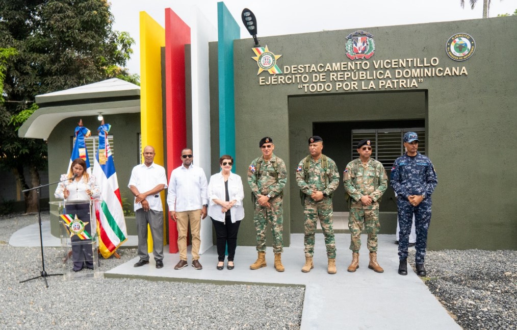 Comandante General del Ejército entrega remozado y equipado el destacamento de San Francisco-Vicentillo, en la provincia El Seibo