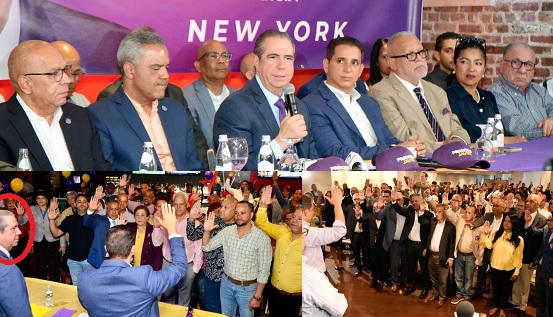 Peledeístas circunscripcion 1-EE. UU. apoyan Proyecto presidencial FJG
