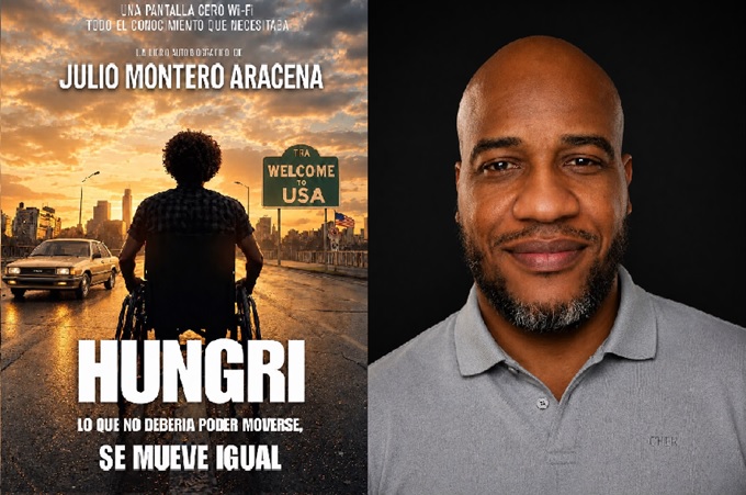 El escritor dominicano Julio Montero