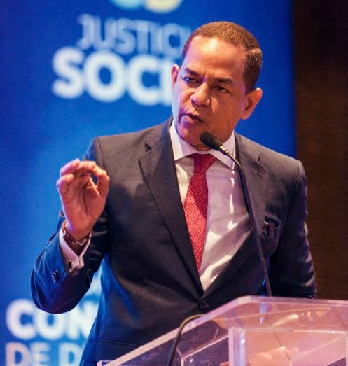 Julio César Valentín, presidente de Justicia Social